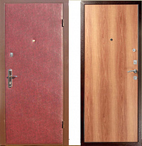 Ламинированная входная дверь Винилискожа с шумоизоляцией ВВД 010