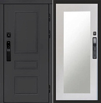 Входная дверь Смарт 028 + Зеркало с шумоизоляцией