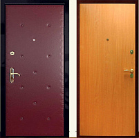 Ламинированная входная дверь Винилискожа с шумоизоляцией ВЛД 014