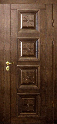 Входные двери в дом по вашим размерам из массива купить в СПб