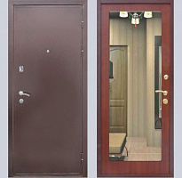Входная дверь ПНМ-5 + Зеркало с шумоизоляцией