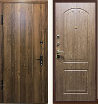 Ламинированная входная дверь МДФ шпон с шумоизоляцией ВЛД 018