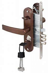 Замок на входную дверь врезной ЗВ9-8.З/13 (КЛП2-88).ЗП.РФ46П-002.Ш.У3 /88010/