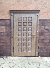 Входные двери в загородный дом - производство Клинские двери