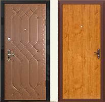 Ламинированная входная дверь Винилискожа с шумоизоляцией ВЛД 031