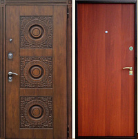 Ламинированная входная дверь Винорит с шумоизоляцией ВинЛ 1